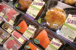 PCC’s Natural Express line includes preseasoned seafood products.