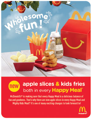 The revamped Happy Meal prompted other QSRs to update offerings.