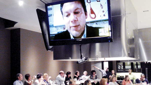 Dierbergs and other retailers are testing Skype-led celebrity tastings. 