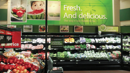 The new produce campaign focuses on new ways of buying and transporting produce and other initiatives.