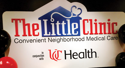 The Little Clinic’s partnership with UC Health is one of several health affiliations forged by the Kroger-owned clinic.