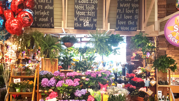 Roche Bros. stores feature destination floral departments.