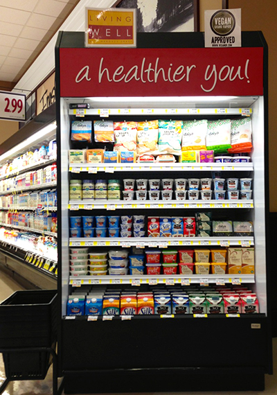 SpartanNash recently unveiled a 4-foot dairy-free case at its flagship D&W Fresh Market.