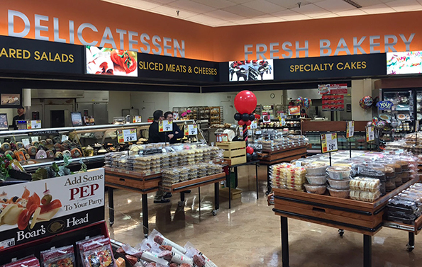 The deli and bakery offer shoppers â€œeven more fresh foods.â€