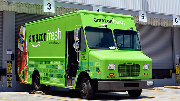SpartanNash officials see "significant growth potential" with Amazon. (Photo by Getty Images)