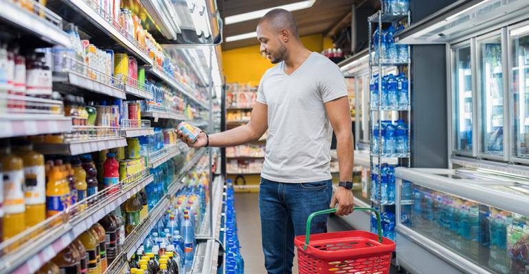 Grocery store shopper