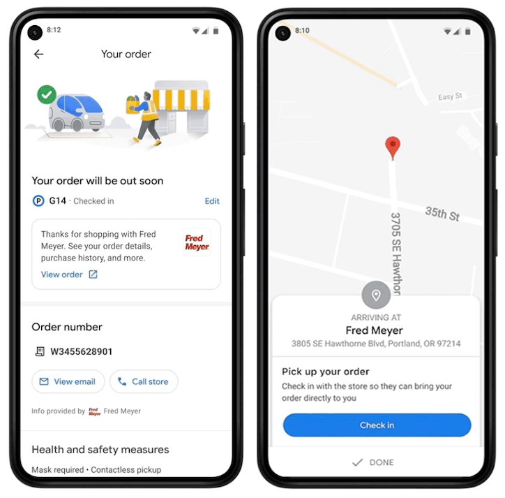 Google Maps pickup tool expanded to over 2,000 Kroger Co. stores
