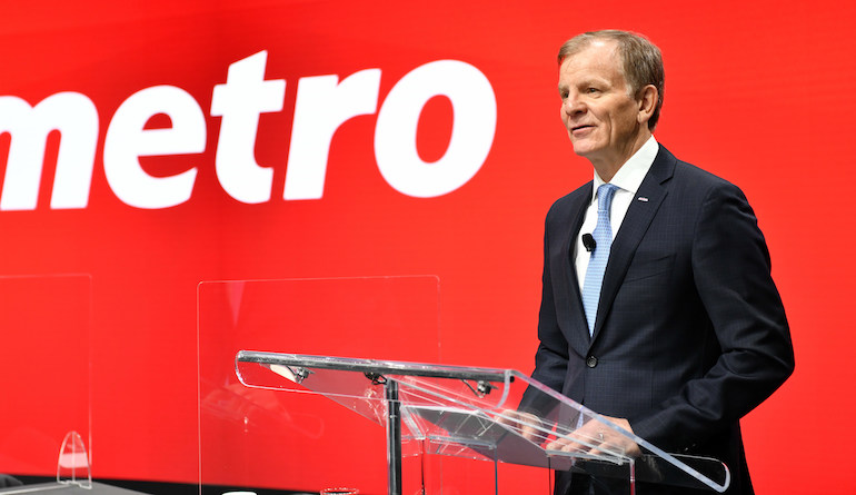 Metro CEO Eric La Flèche-2022 annual shareholders meeting.jpg