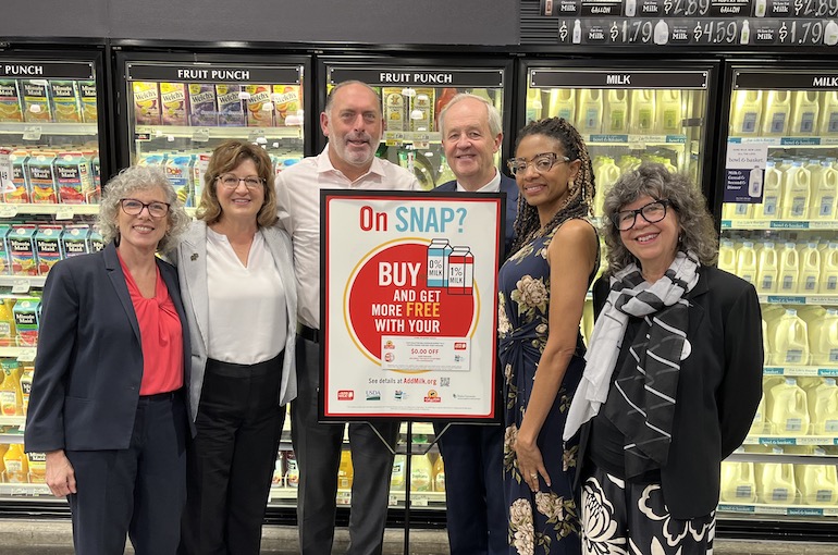 ShopRite of Newark NJ-Add Milk campaign launch.JPG