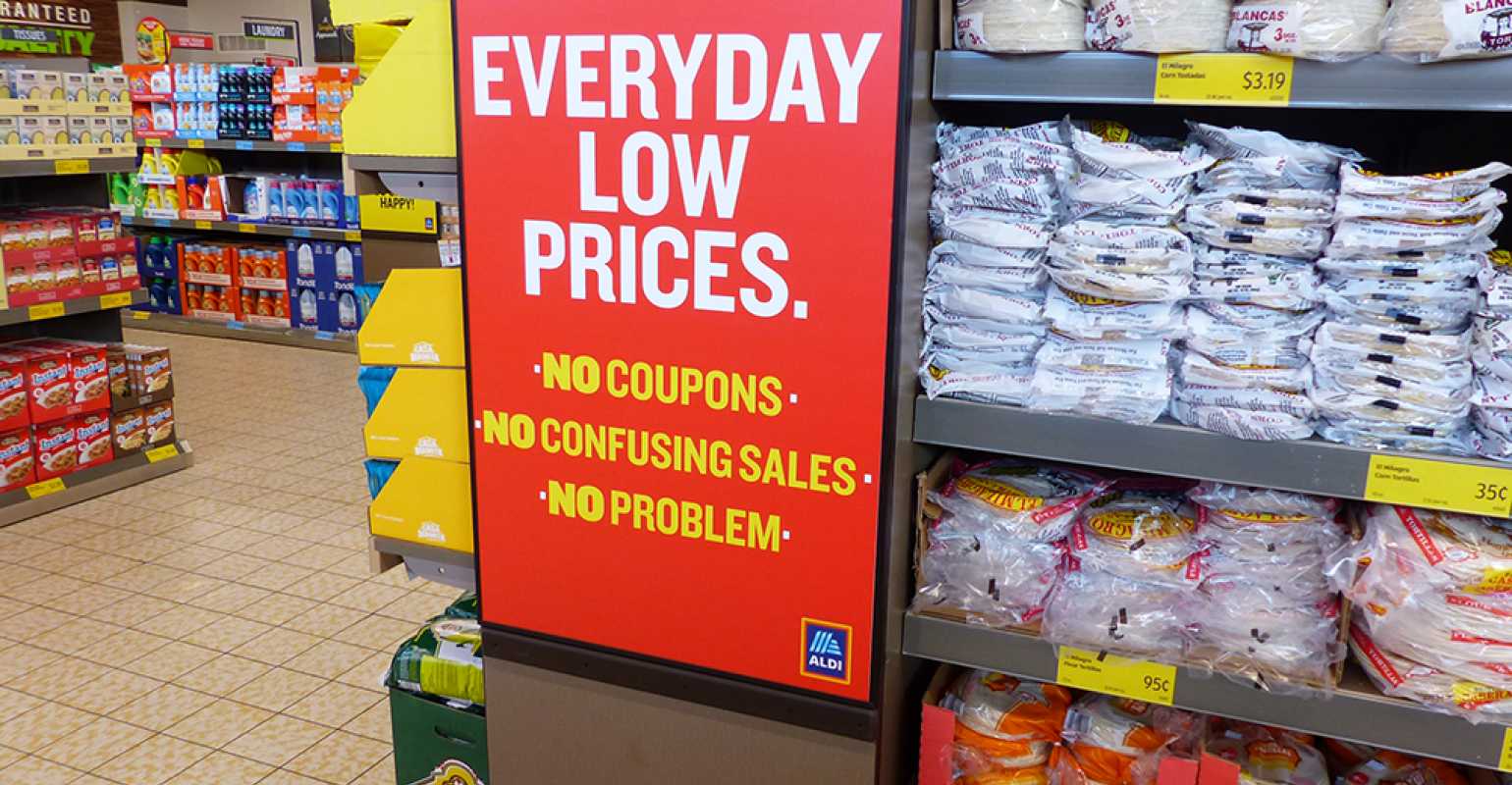 Economical supermarket discounts