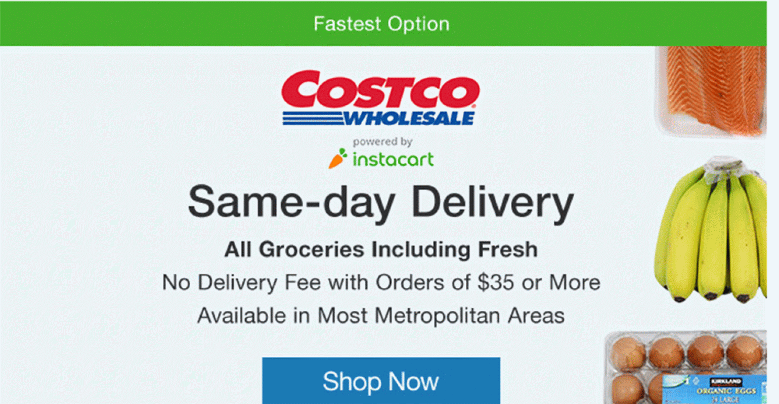 Costco Same-Day Delivery Service - Review