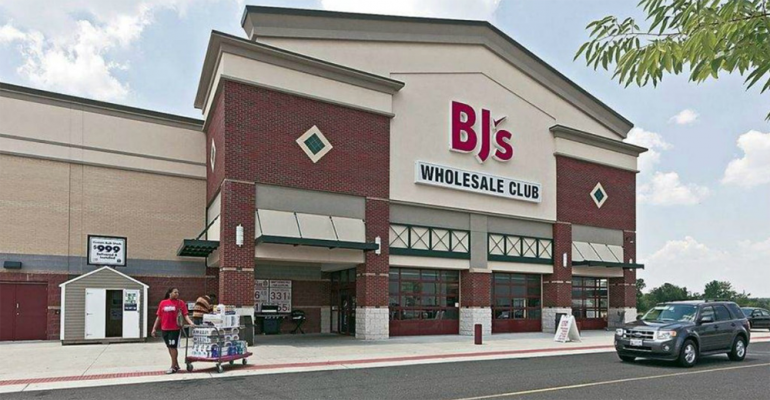 BJs warehouse club-storefront