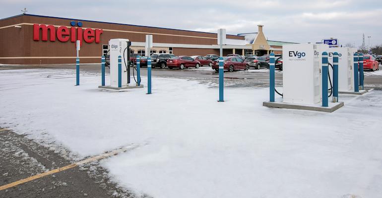 Meijer EVgo electric vehicle charging station-Fairfield OH.jpg
