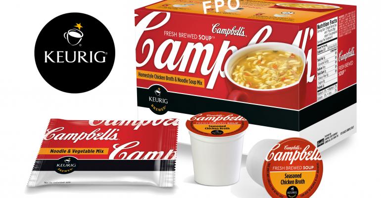 Keurig Systems to Brew Campbell Soup