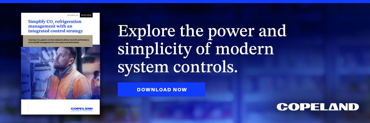 Simplifying CO2 refrigeration management with integrated controls